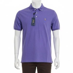 New with Tag Recent Polo Ralph Lauren Men's 100% Cotton Purple T-Shirt XL, XXl